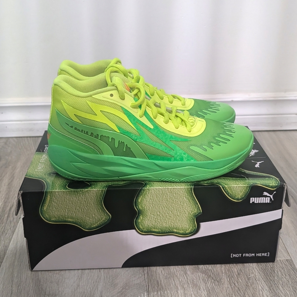 Puma Kids Green Sneakers